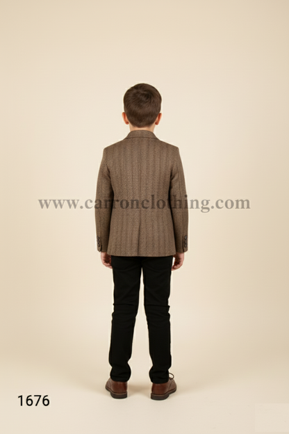 Coffee Colour Blazer(BE-BBLZ_1676)