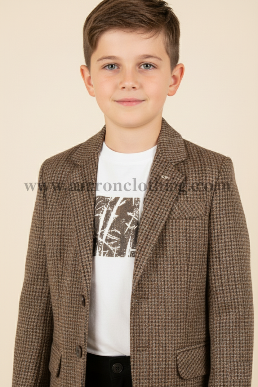 Coffee Colour Blazer(BE-BBLZ_1676)