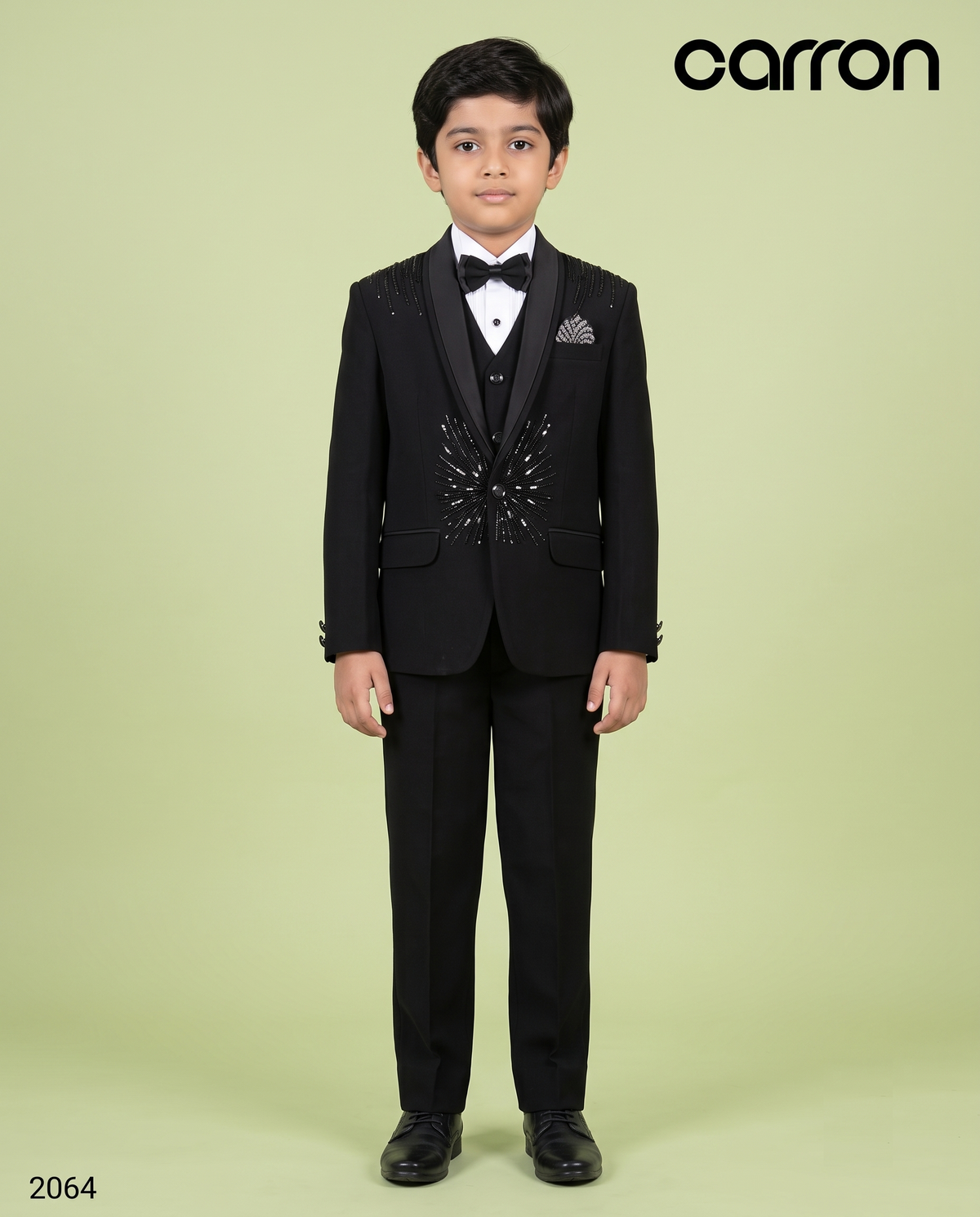 Black Colour Coat Suit(BE-BCSU_2064)