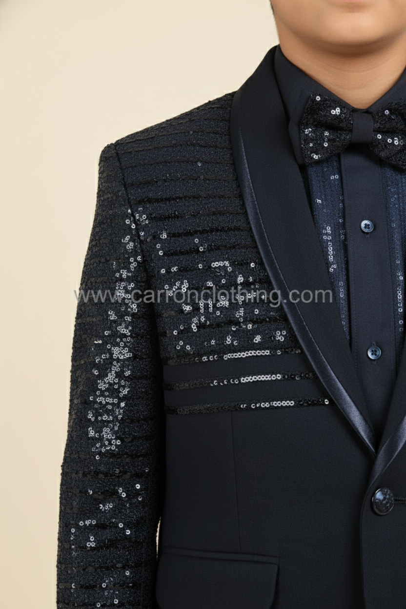 Navy Blue Colour Coat Suit(BE-BCSU_2076)