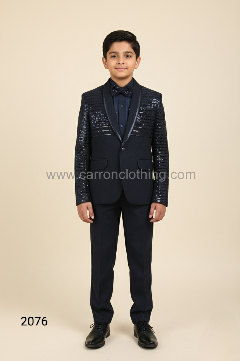 Navy Blue Colour Coat Suit(BE-BCSU_2076)