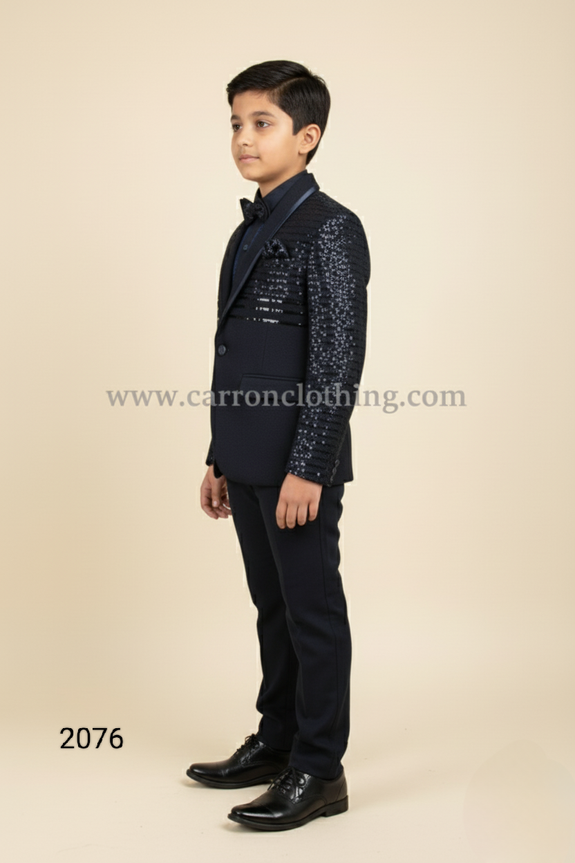 Navy Blue Colour Coat Suit(BE-BCSU_2076)