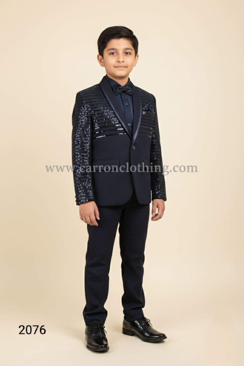 Navy Blue Colour Coat Suit(BE-BCSU_2076)
