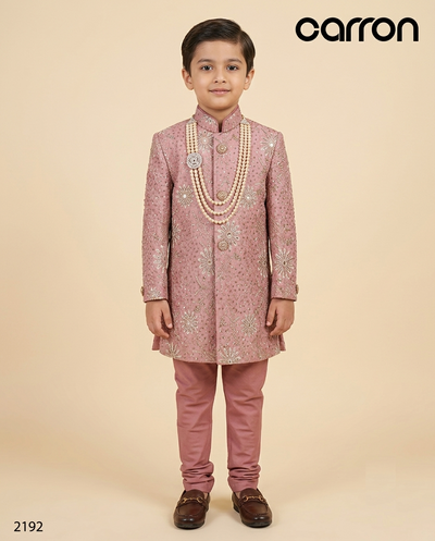 Onion Pink Colour Indo Western(BE-BINW_2192)