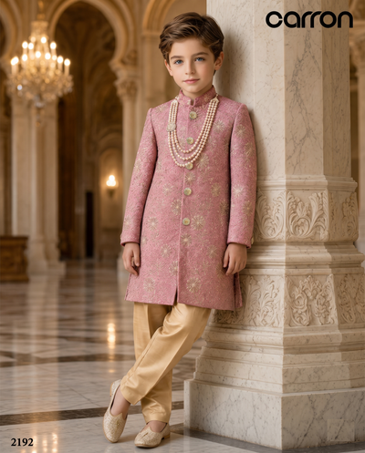 Onion Pink Colour Indo Western(BE-BINW_2192)