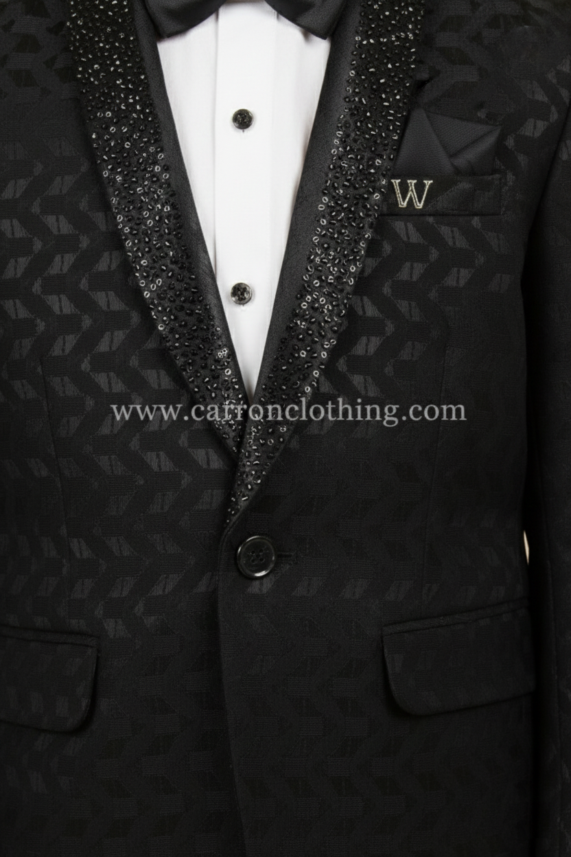Black Colour Coat Suit(BE-BCSU_2235)