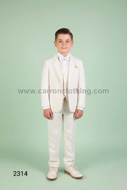 Cream Colour Coat Suit(BE-BCUS_2314)