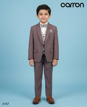 Mauve Colour Coat Suit(BE-BCSU_3157)