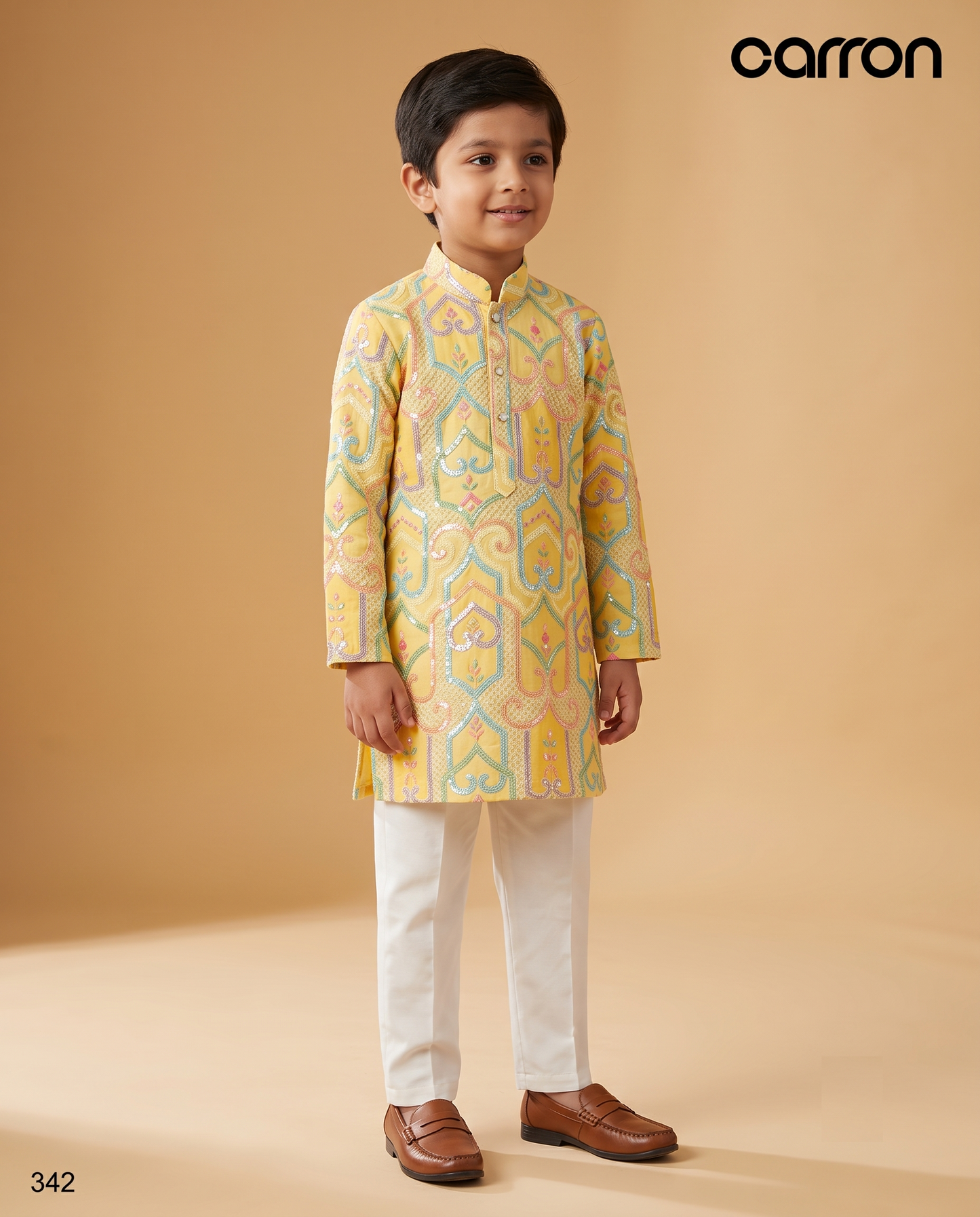 Yellow Colour Kurta Set(BE-BKUS_342)