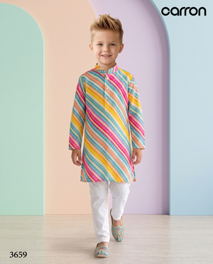Multi Colour Kurta Set(BE-BKUS_3659)