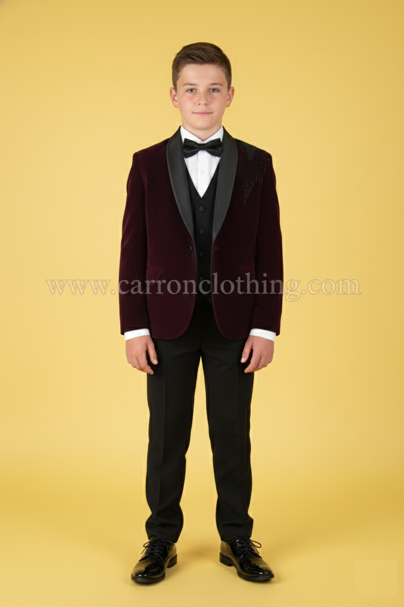 Wine Colour Coat Suit(BE-BCSU_480)