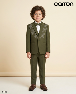 Olive Green Colour Coat Suit(BE-BCSU_5143)
