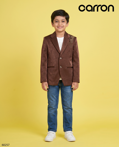 Brown Colour Blazer(BE-BBLZ_60257)