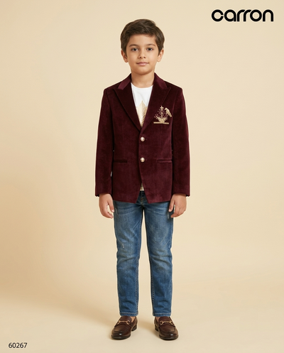 Maroon Colour Blazer(BE-BBLZ_60267)