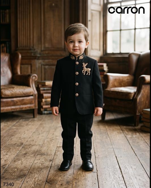 Black Colour Jodhpuri Suit(BE-BJOD_7340)