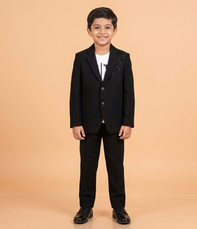 Black Colour Blazer(BE-BBLZ_60234)