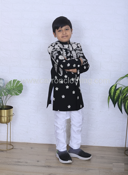 Black Colour Indo western(BE-BINW_2007)