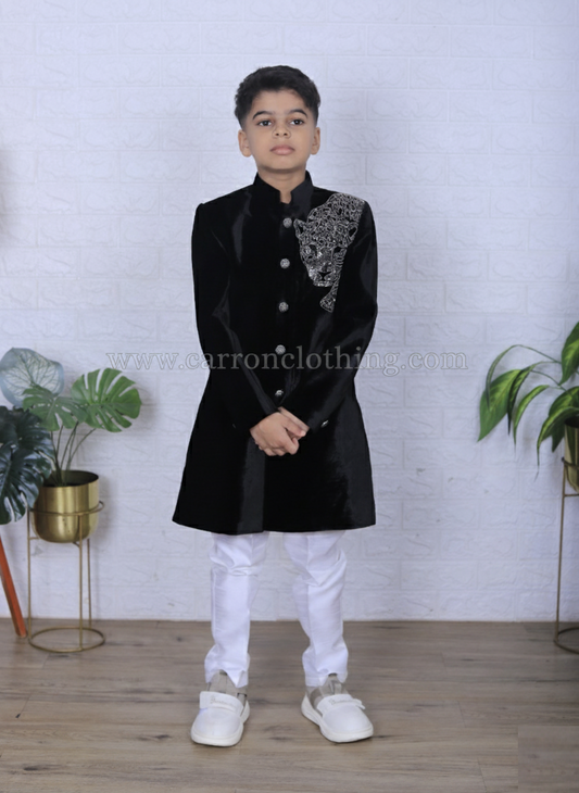 Black Colour Indo western(BE-BINW_2059)