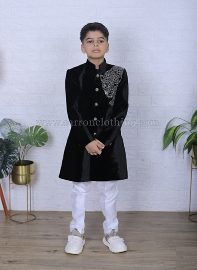 Black Colour Indo western(BE-BINW_2059)