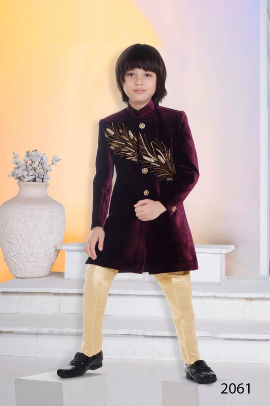 Maroon Colour Indo Western(BE-BINW_2061)