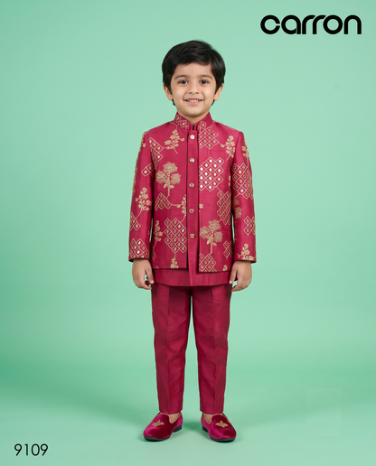 Maroon Colour Indo Western(BE-BINW_9109)