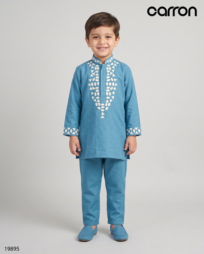 Air Force Blue Colour Kurta Set(BE-BKUS_19895)