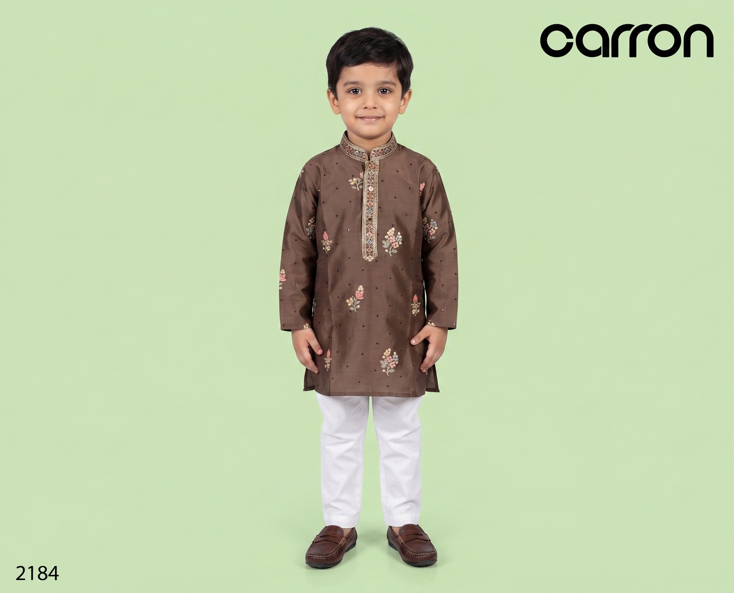 Chocolate Brown Colour Kurta Set(BE-BKUS_2184)