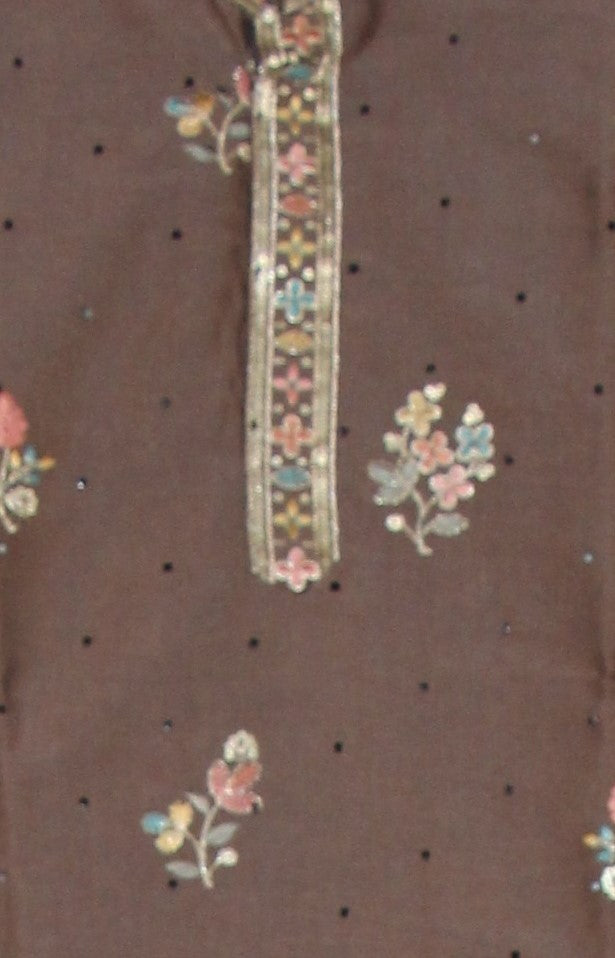 Chocolate Brown Colour Kurta Set(BE-BKUS_2184)