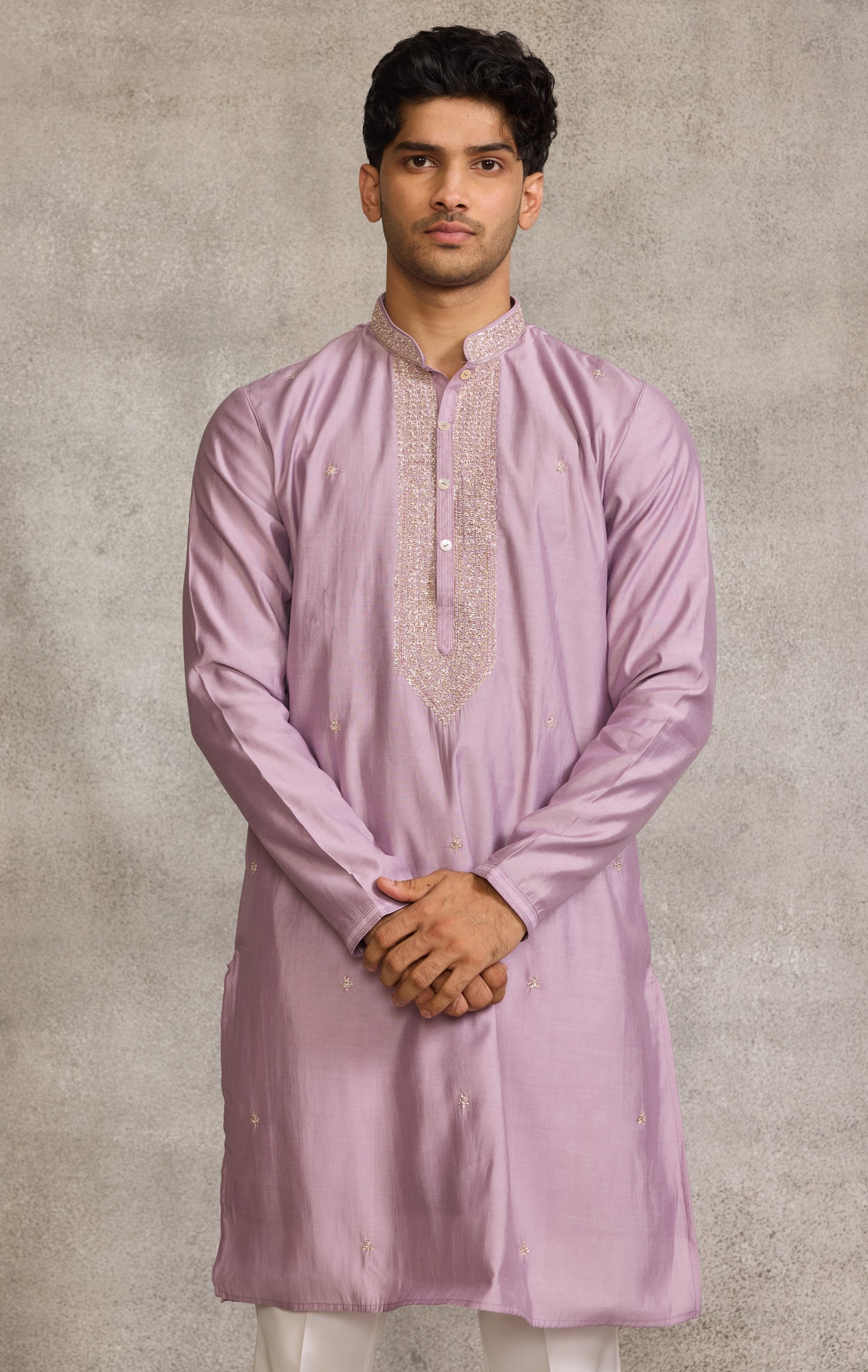 Lilac Colour Kurta Set(ME-MKUS_SK 55)