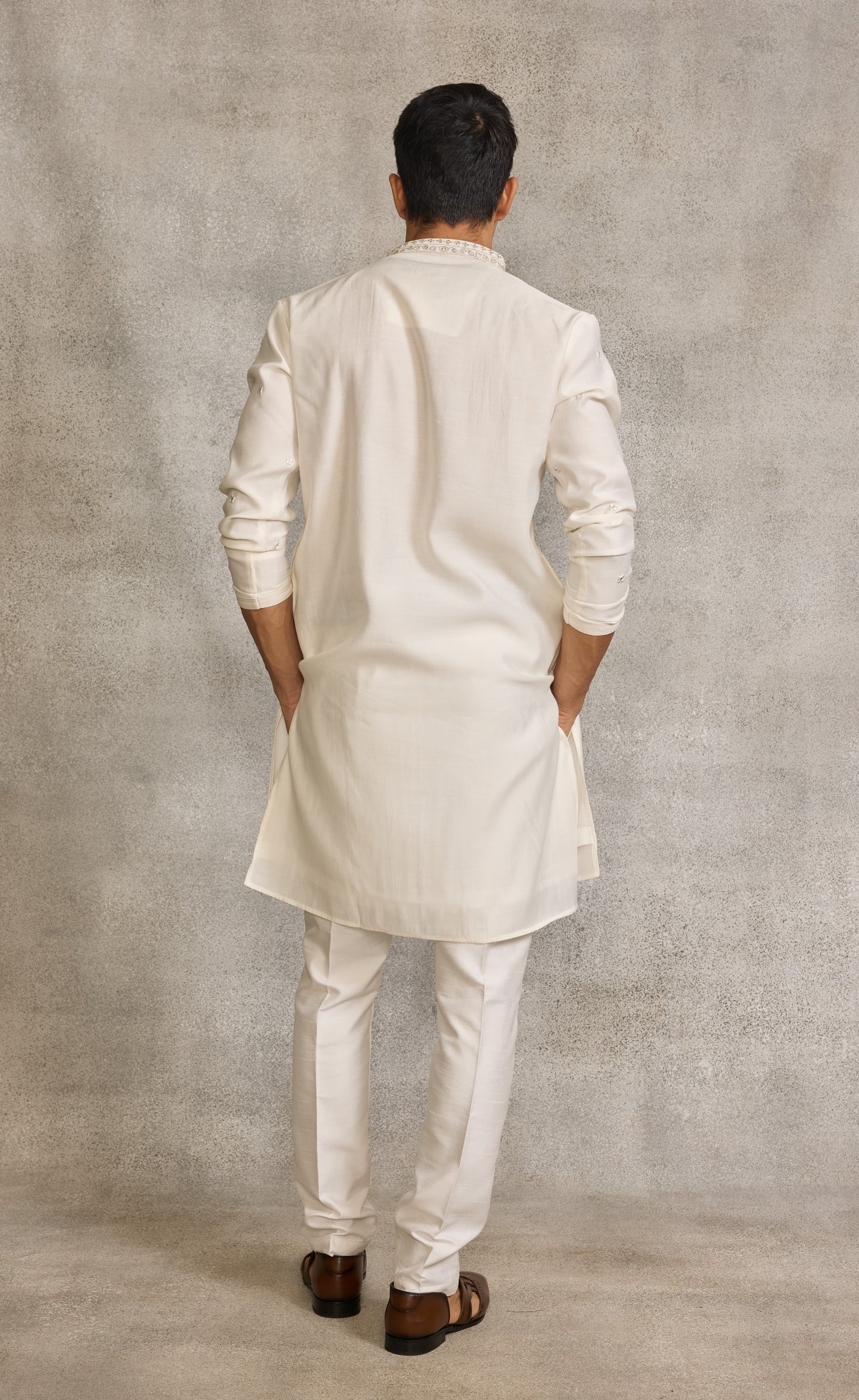 Cream Colour Kurta Set(ME-MKUS_SSK  22)