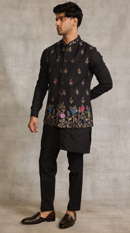 Black Colour Bundi Set (ME-MBUS_JK 3833)