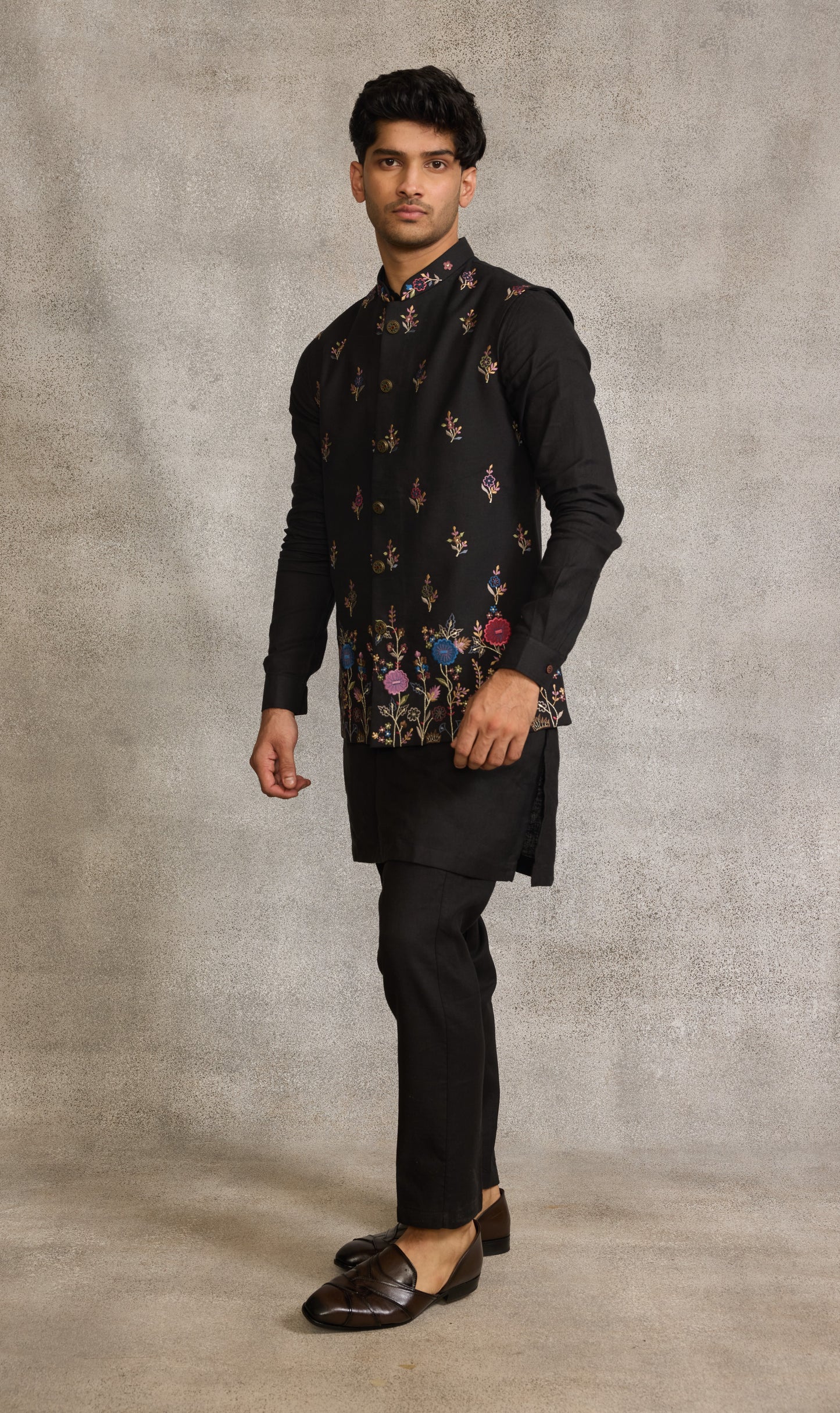 Black Colour Bundi Set(ME-MBUS_JK 3380)