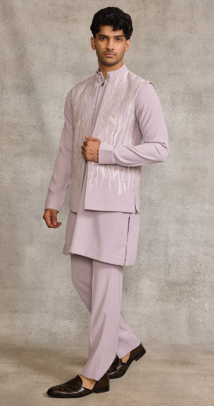 Lilac Colour Bundi Set (ME-MBUS_2756)