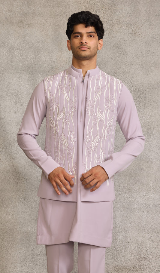 Lilac Colour Bundi Set (ME-MBUS_2756)