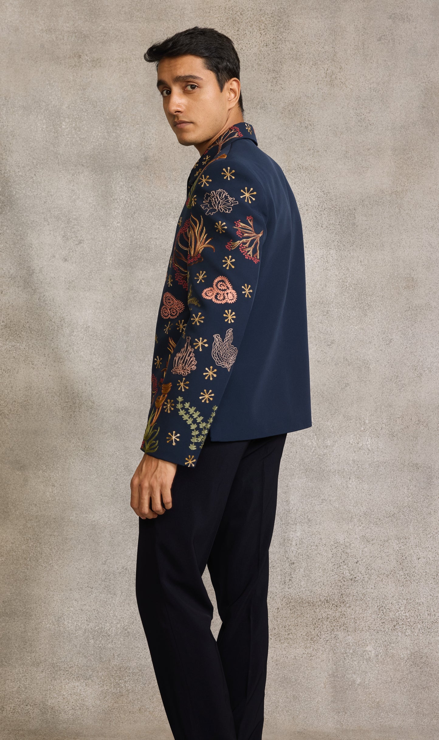 Navy Blue Colour Bomber Jacket(ME-MINW_4719.195.2)