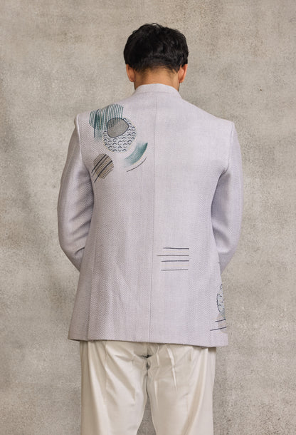 Grey Colour Jodhpuri(ME-MJOD_JP 1743 NK)