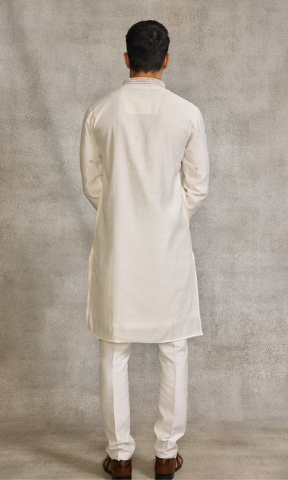 Cream Colour Kurta Set(ME-MKUS_SK 026)