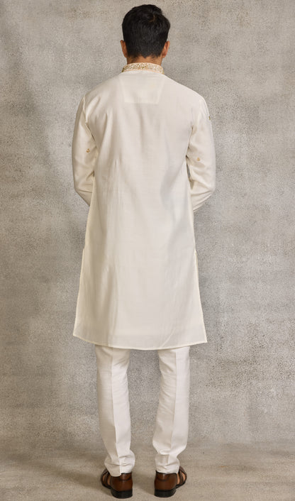 Cream Colour Kurta Set(ME-MKUS_SSK 37)