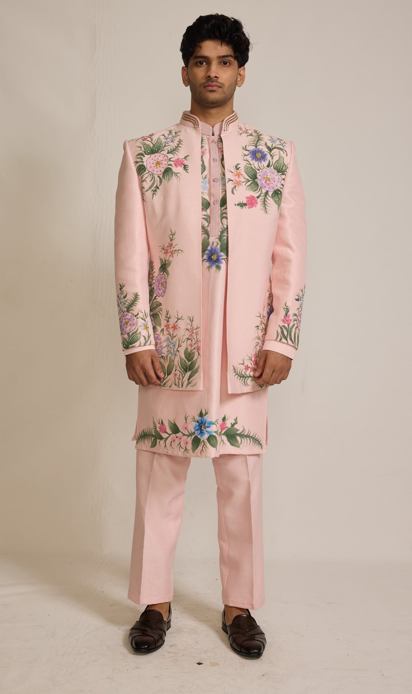 Pink Colour Indo western(ME-MINW_IW 541)