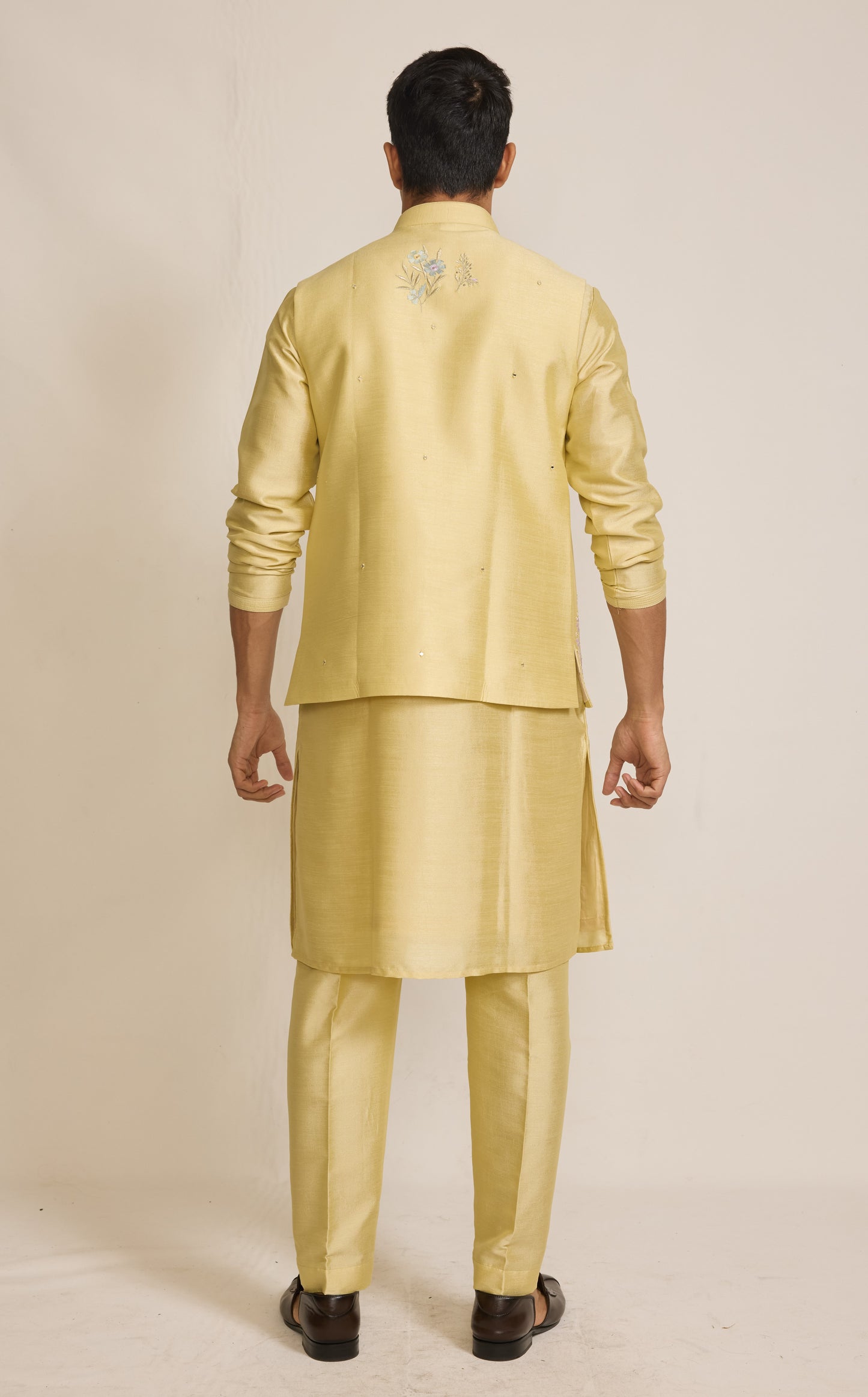 Yellow Colour Bundi Set(ME MBUS_JKS 6790)