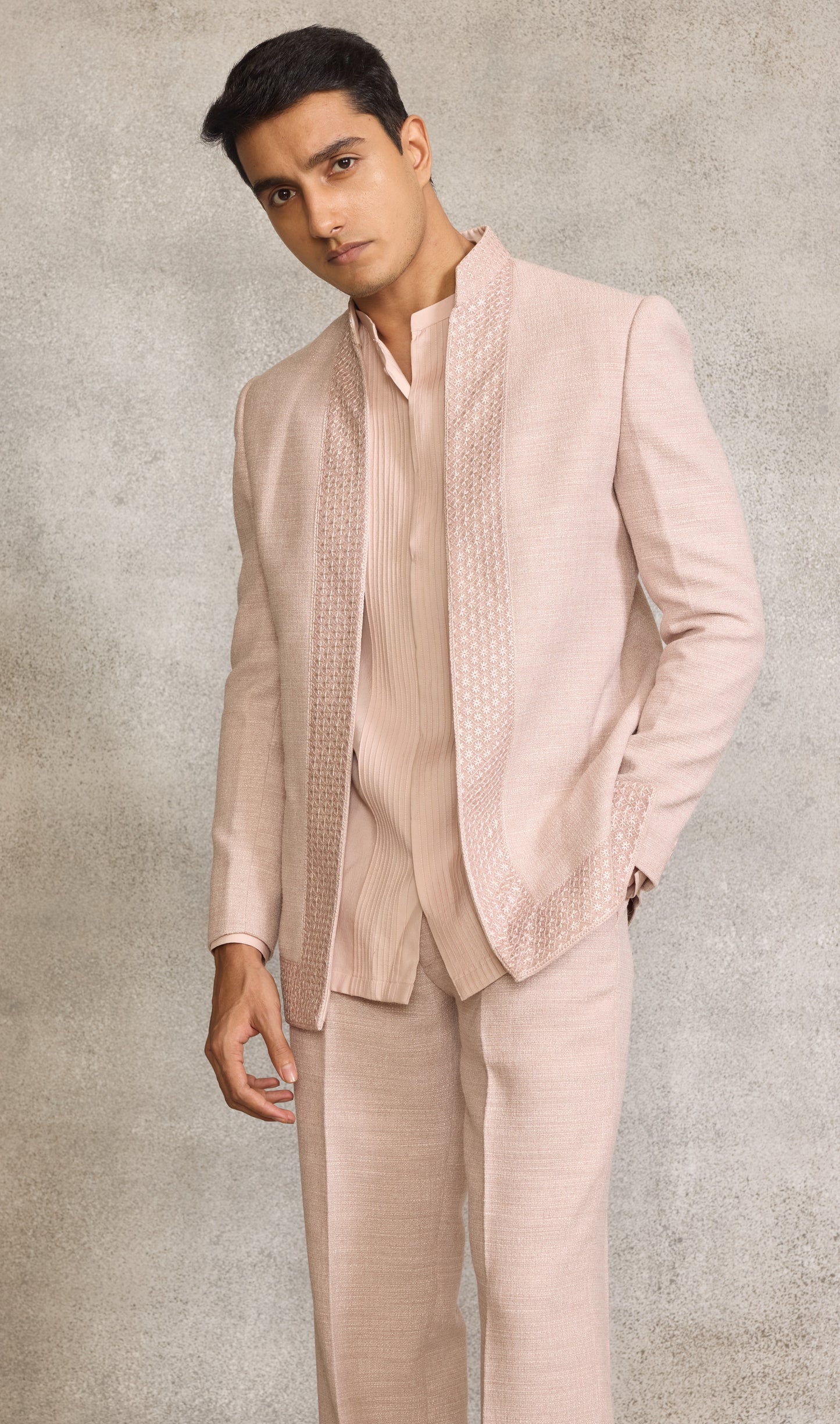 Onion Pink Colour Jodhpuri(ME-MJOD_91170)