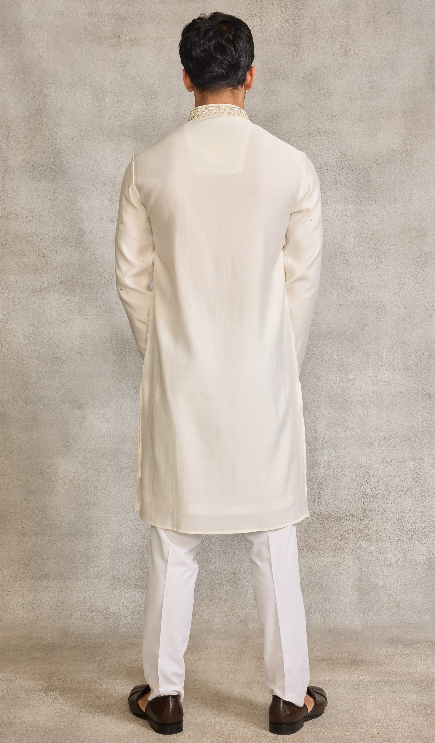 Cream Colour Kurta Set(ME-MKUS_SSK 38)