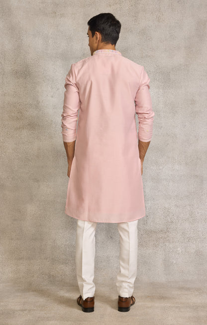 Pink Colour Kurta Set(ME-MKUS_059)