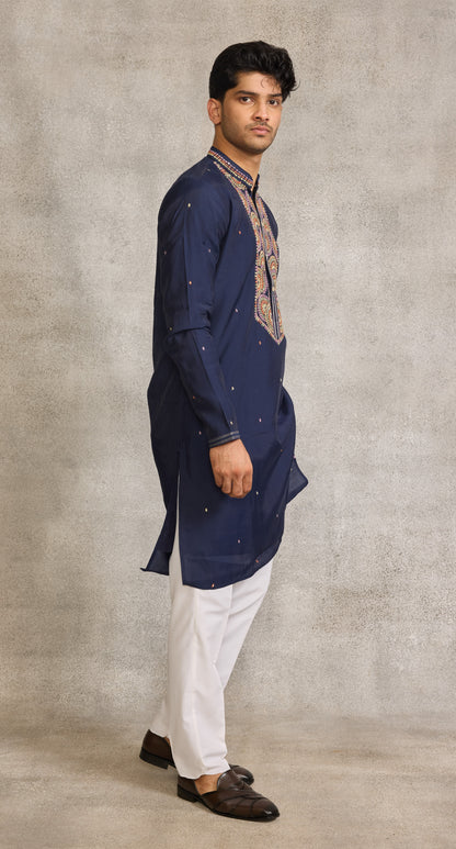 Blue Colour Kurta Set(ME-MKUS_SK 23)