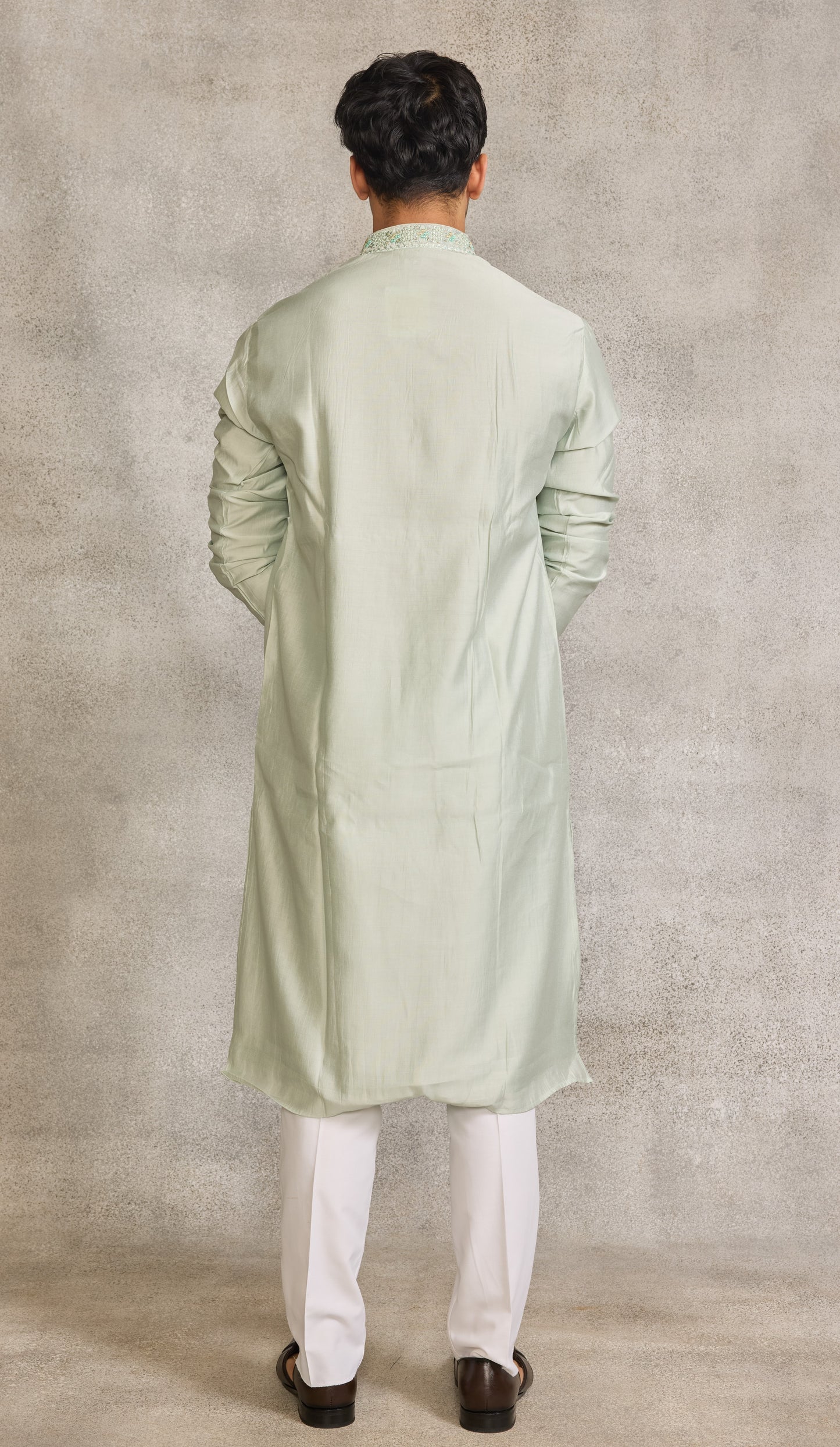 Pista Colour Kurta Set(ME-MKUS_6445)