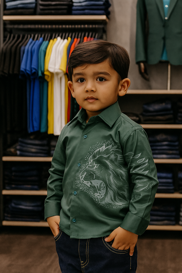 Green Colour Shirt(BC-BSHC_56341)