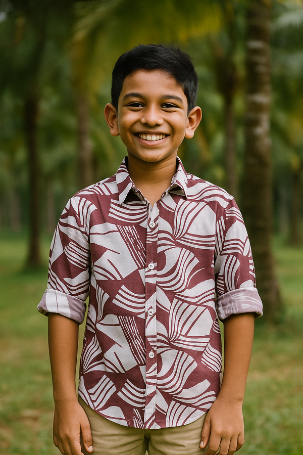 Rust Colour Shirt(BC-BSHC_56308)