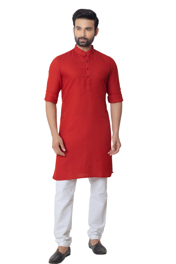 Maroon Colour Casual Kurta(MC-MKUC_FEATURE-F)