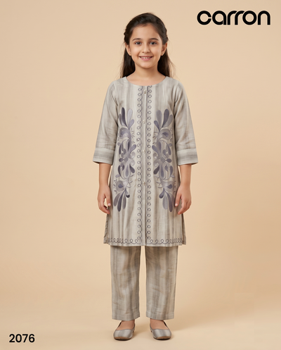 Grey Colour Kurti Set(GC-GKUS_2076)