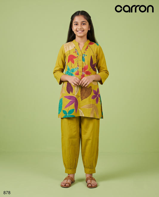 Green Colour Kurti Set(GC-GKUS_878)